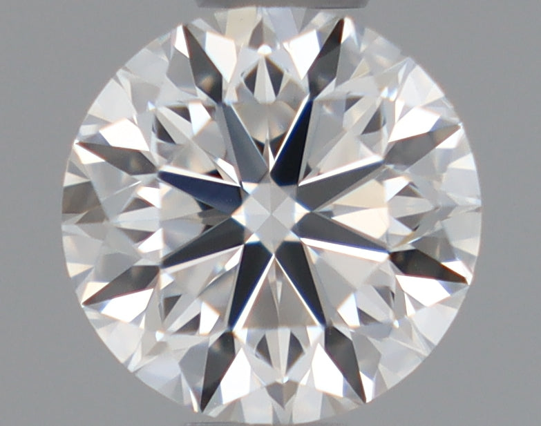 Natural Mined ROUND Diamond - 0.5 Carats, F Color, VVS2 Clarity - Timeless Beauty and Exceptional Brilliance - GIA Certified