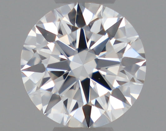 Natural Mined ROUND Diamond - 0.3 Carats, D Color, VS1 Clarity - Timeless Beauty and Exceptional Brilliance - GIA Certified