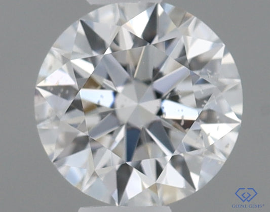 Natural Mined ROUND Diamond - 0.3 Carats, E Color, I1 Clarity - Timeless Beauty and Exceptional Brilliance - GIA Certified