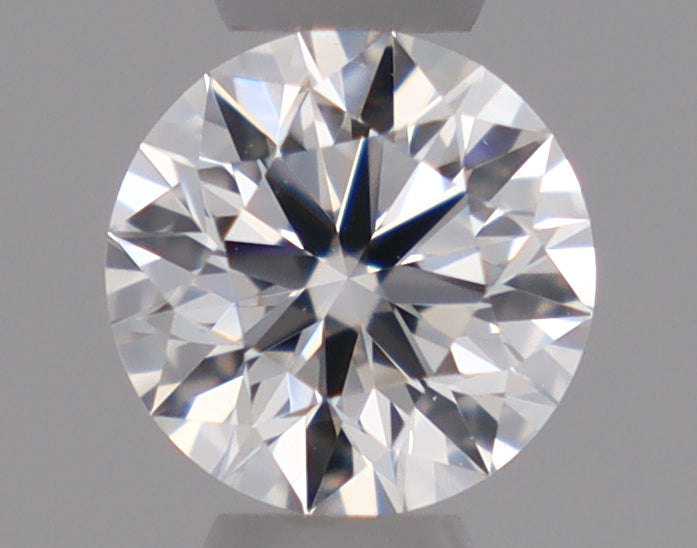 Natural Mined ROUND Diamond - 0.24 Carats, D Color, VVS1 Clarity - Timeless Beauty and Exceptional Brilliance - GIA Certified