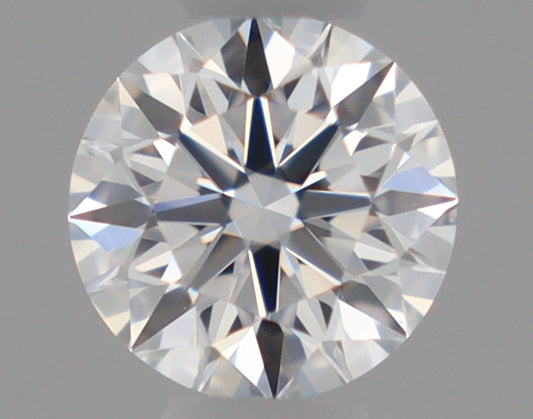 Natural Mined ROUND Diamond - 0.27 Carats, F Color, IF Clarity - Timeless Beauty and Exceptional Brilliance - GIA Certified