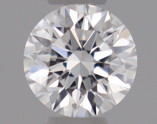 Natural Mined ROUND Diamond - 0.27 Carats, E Color, VVS2 Clarity - Timeless Beauty and Exceptional Brilliance - GIA Certified