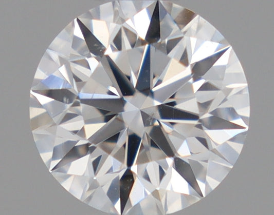 Natural Mined ROUND Diamond - 0.37 Carats, D Color, SI1 Clarity - Timeless Beauty and Exceptional Brilliance - GIA Certified