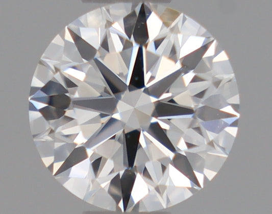 Natural Mined ROUND Diamond - 0.41 Carats, E Color, VVS1 Clarity - Timeless Beauty and Exceptional Brilliance - GIA Certified
