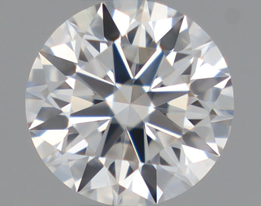 Natural Mined ROUND Diamond - 0.5 Carats, E Color, VVS2 Clarity - Timeless Beauty and Exceptional Brilliance - GIA Certified