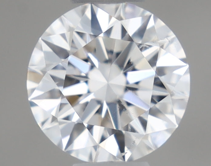 Natural Mined ROUND Diamond - 0.35 Carats, D Color, SI1 Clarity - Timeless Beauty and Exceptional Brilliance - GIA Certified