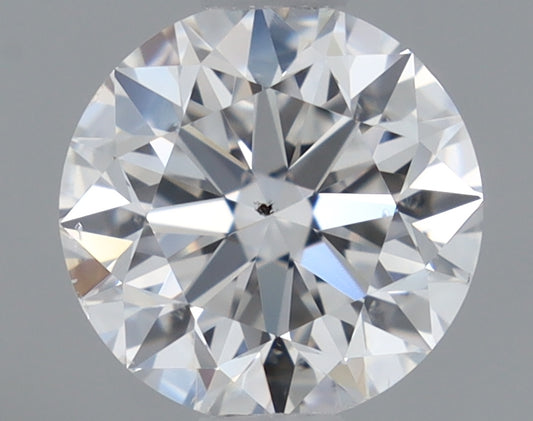 Natural Mined ROUND Diamond - 0.7 Carats, D Color, SI2 Clarity - Timeless Beauty and Exceptional Brilliance - GIA Certified