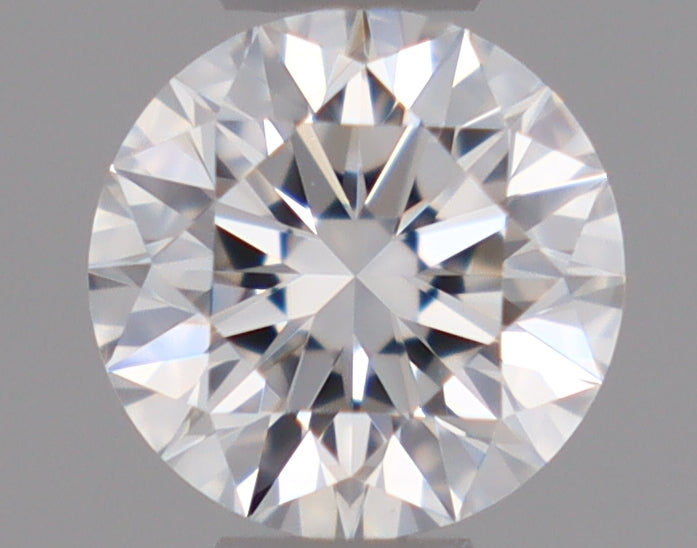 Natural Mined ROUND Diamond - 0.32 Carats, D Color, VVS2 Clarity - Timeless Beauty and Exceptional Brilliance - GIA Certified