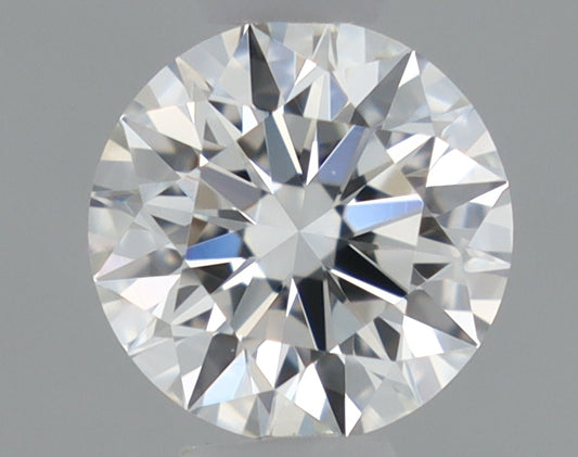 Natural Mined ROUND Diamond - 0.33 Carats, G Color, VVS2 Clarity - Timeless Beauty and Exceptional Brilliance - GIA Certified