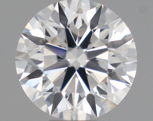 Natural Mined ROUND Diamond - 0.5 Carats, D Color, VVS1 Clarity - Timeless Beauty and Exceptional Brilliance - GIA Certified