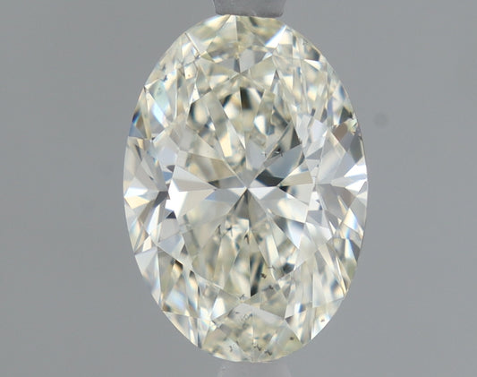 Natural Mined Oval Diamond - 0.83 Carats, L Color, VS2 Clarity - Timeless Beauty and Exceptional Brilliance - Non-Certified