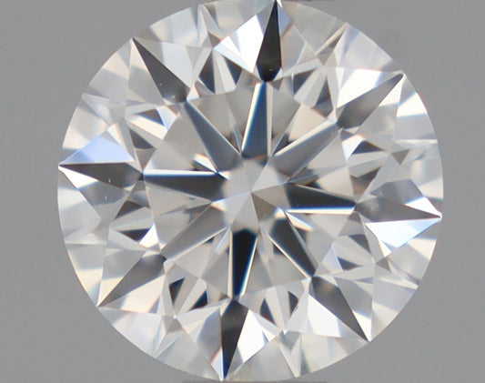 Natural Mined ROUND Diamond - 0.62 Carats, H Color, VVS2 Clarity - Timeless Beauty and Exceptional Brilliance - GIA Certified