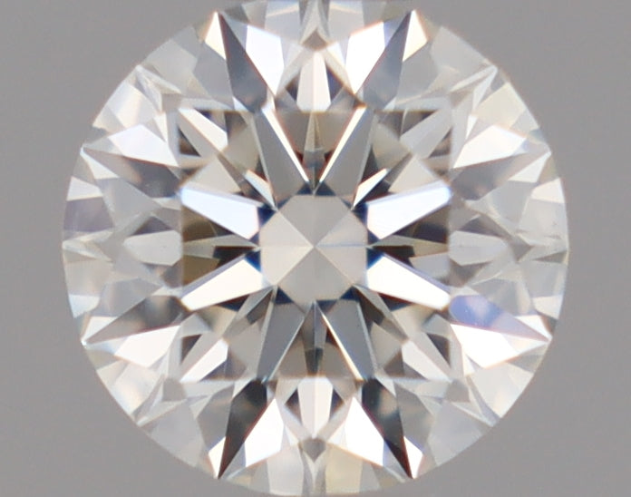 Natural Mined ROUND Diamond - 0.37 Carats, J Color, VS2 Clarity - Timeless Beauty and Exceptional Brilliance - GIA Certified