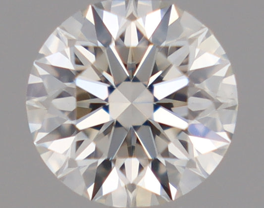 Natural Mined ROUND Diamond - 0.37 Carats, J Color, VS2 Clarity - Timeless Beauty and Exceptional Brilliance - GIA Certified
