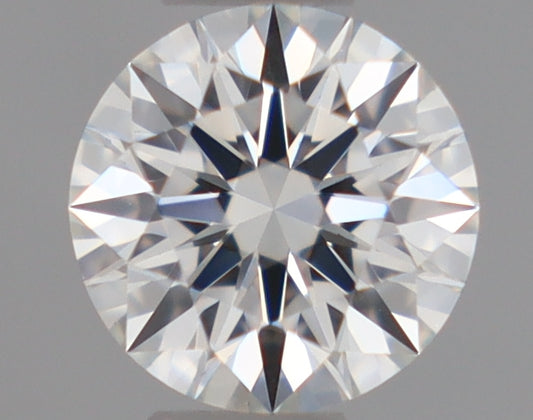 Natural Mined ROUND Diamond - 0.31 Carats, H Color, VVS1 Clarity - Timeless Beauty and Exceptional Brilliance - GIA Certified