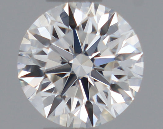 Natural Mined ROUND Diamond - 0.4 Carats, G Color, IF Clarity - Timeless Beauty and Exceptional Brilliance - GIA Certified