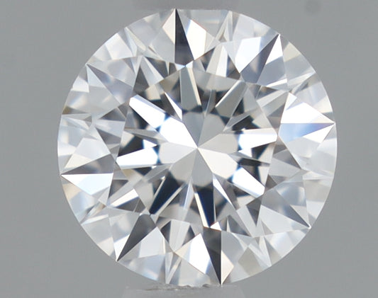 Natural Mined ROUND Diamond - 0.47 Carats, D Color, VVS2 Clarity - Timeless Beauty and Exceptional Brilliance - GIA Certified