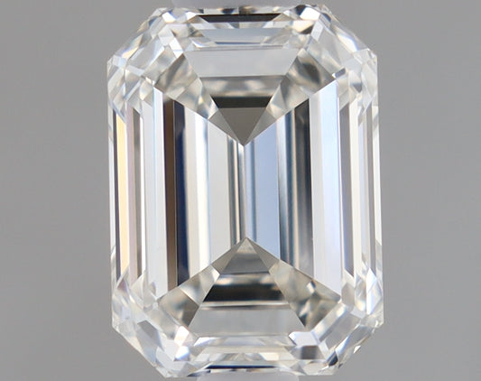 Natural Mined EMERALD Diamond - 0.7 Carats, J Color, VVS2 Clarity - Timeless Beauty and Exceptional Brilliance - GIA Certified