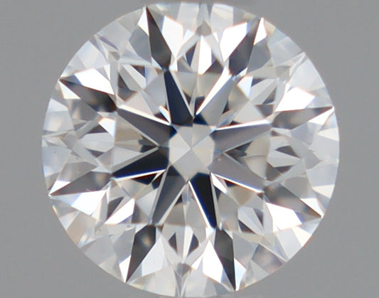 Natural Mined ROUND Diamond - 0.39 Carats, E Color, VS1 Clarity - Timeless Beauty and Exceptional Brilliance - GIA Certified