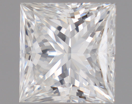 Natural Mined PRINCESS Diamond - 0.82 Carats, F Color, VVS1 Clarity - Timeless Beauty and Exceptional Brilliance - GIA Certified