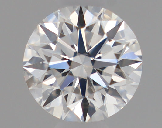Natural Mined ROUND Diamond - 0.37 Carats, E Color, SI1 Clarity - Timeless Beauty and Exceptional Brilliance - GIA Certified