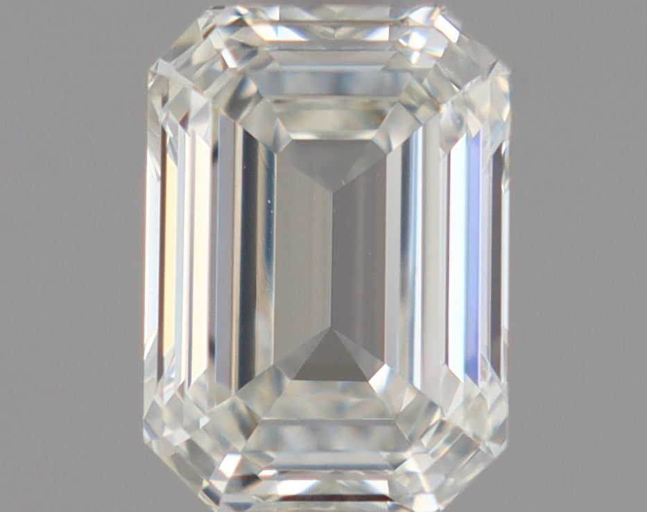 Natural Mined EMERALD Diamond - 0.73 Carats, I Color, VVS2 Clarity - Timeless Beauty and Exceptional Brilliance - GIA Certified