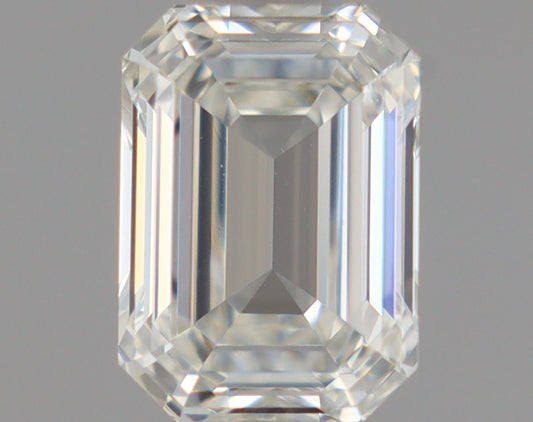 Natural Mined EMERALD Diamond - 0.73 Carats, I Color, VVS2 Clarity - Timeless Beauty and Exceptional Brilliance - GIA Certified