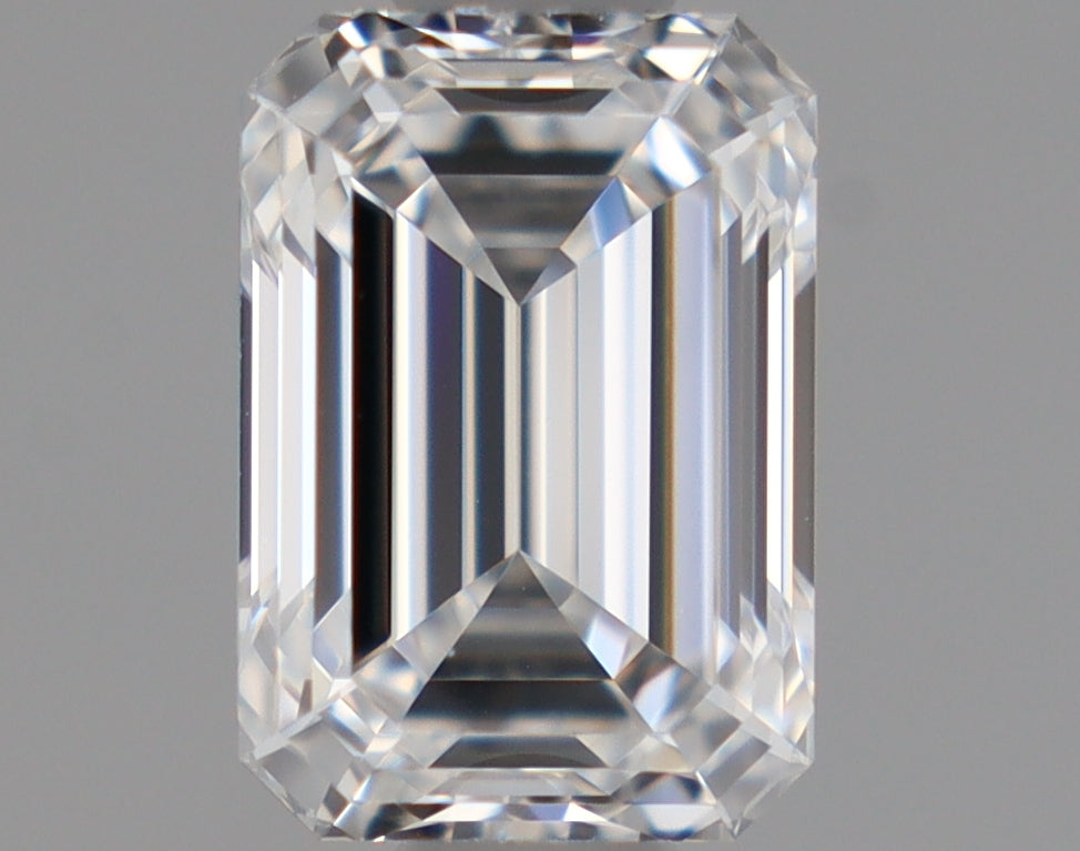 Natural Mined EMERALD Diamond - 0.74 Carats, E Color, VS2 Clarity - Timeless Beauty and Exceptional Brilliance - GIA Certified