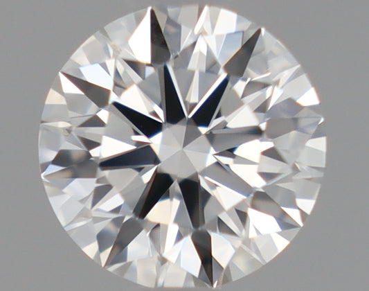 Natural Mined ROUND Diamond - 0.45 Carats, H Color, IF Clarity - Timeless Beauty and Exceptional Brilliance - GIA Certified