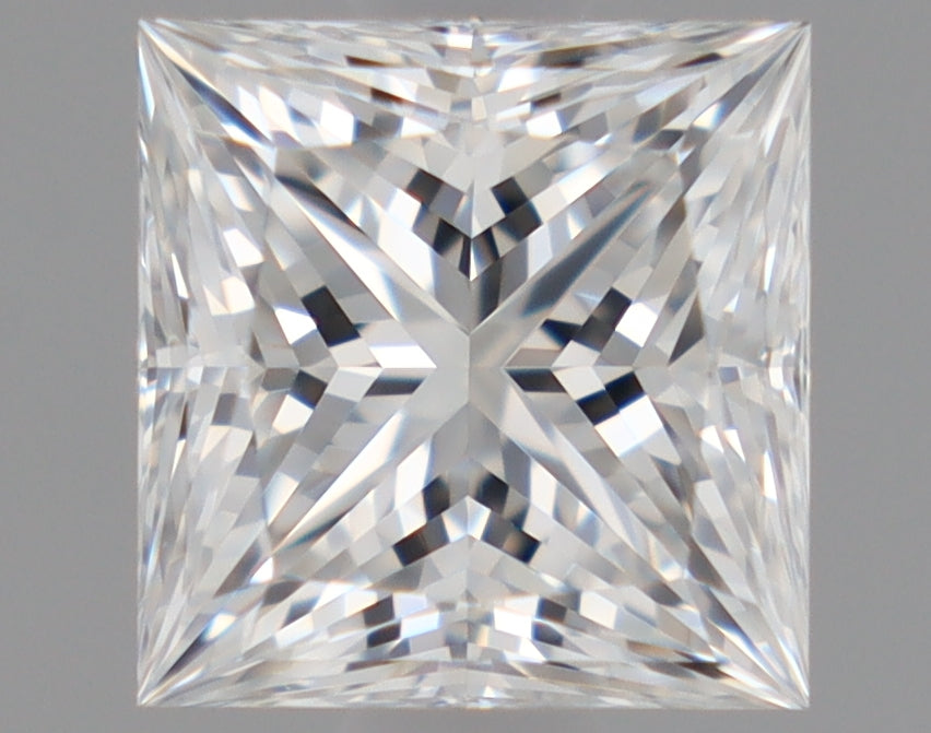 Natural Mined PRINCESS Diamond - 0.81 Carats, F Color, VS2 Clarity - Timeless Beauty and Exceptional Brilliance - GIA Certified