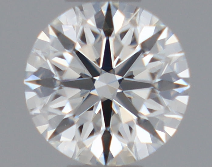 Natural Mined ROUND Diamond - 0.34 Carats, H Color, VVS1 Clarity - Timeless Beauty and Exceptional Brilliance - GIA Certified