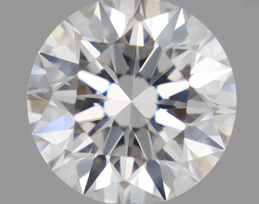 Natural Mined ROUND Diamond - 0.5 Carats, D Color, VVS2 Clarity - Timeless Beauty and Exceptional Brilliance - GIA Certified