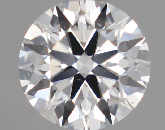 Natural Mined ROUND Diamond - 0.4 Carats, E Color, SI1 Clarity - Timeless Beauty and Exceptional Brilliance - GIA Certified