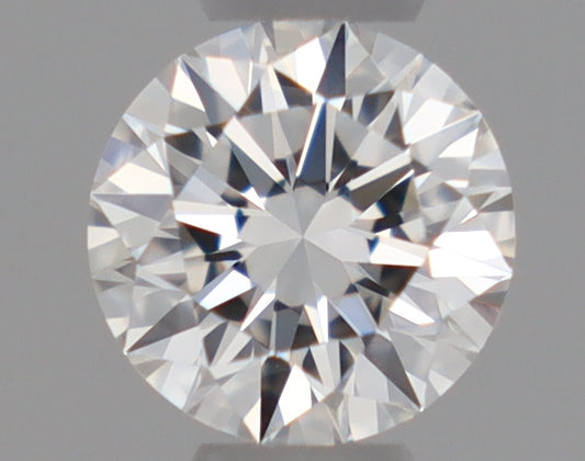 Natural Mined ROUND Diamond - 0.27 Carats, E Color, VVS1 Clarity - Timeless Beauty and Exceptional Brilliance - GIA Certified