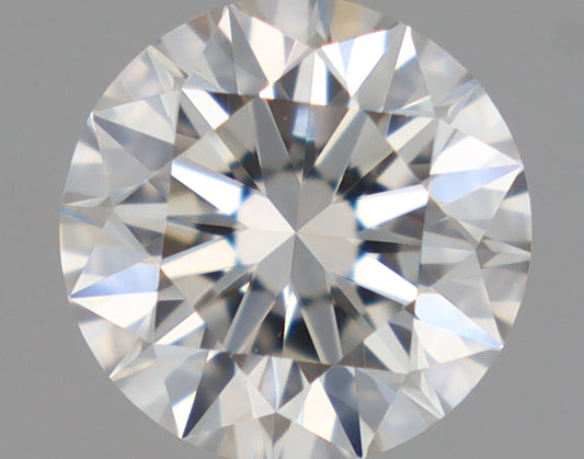 Natural Mined ROUND Diamond - 0.5 Carats, H Color, VS1 Clarity - Timeless Beauty and Exceptional Brilliance - GIA Certified