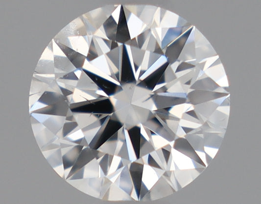 Natural Mined ROUND Diamond - 0.41 Carats, F Color, SI1 Clarity - Timeless Beauty and Exceptional Brilliance - GIA Certified