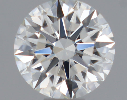 Natural Mined ROUND Diamond - 0.45 Carats, I Color, VS2 Clarity - Timeless Beauty and Exceptional Brilliance - GIA Certified