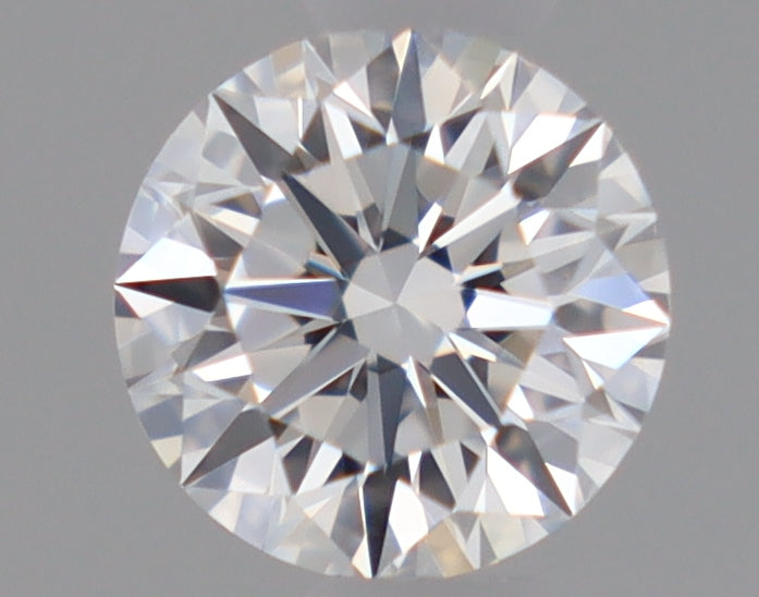 Natural Mined ROUND Diamond - 0.31 Carats, D Color, IF Clarity - Timeless Beauty and Exceptional Brilliance - GIA Certified