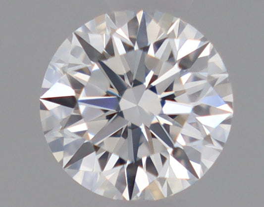 Natural Mined ROUND Diamond - 0.31 Carats, D Color, IF Clarity - Timeless Beauty and Exceptional Brilliance - GIA Certified