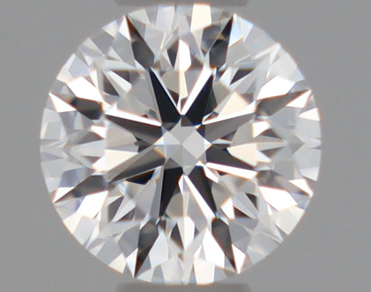 Natural Mined ROUND Diamond - 0.31 Carats, E Color, VVS1 Clarity - Timeless Beauty and Exceptional Brilliance - GIA Certified
