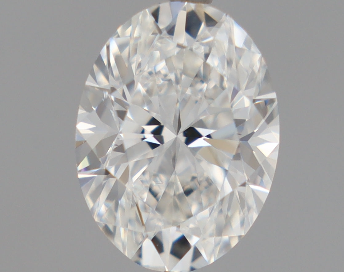 Natural Mined OVAL Diamond - 1.01 Carats, F Color, VVS2 Clarity - Timeless Beauty and Exceptional Brilliance - GIA Certified
