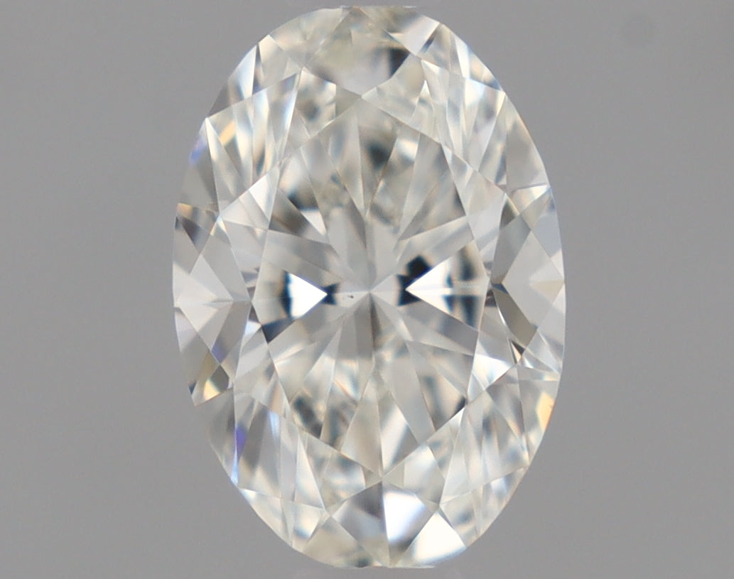 Natural Mined OVAL Diamond - 0.64 Carats, I Color, VS1 Clarity - Timeless Beauty and Exceptional Brilliance - GIA Certified