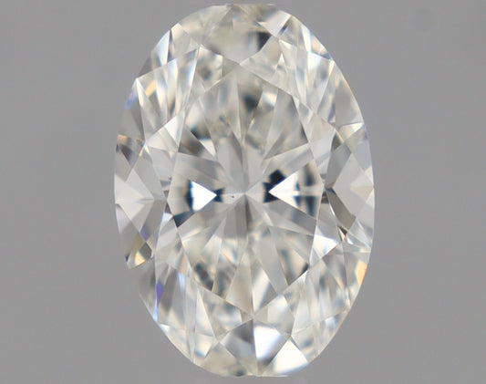Natural Mined OVAL Diamond - 0.64 Carats, I Color, VS1 Clarity - Timeless Beauty and Exceptional Brilliance - GIA Certified