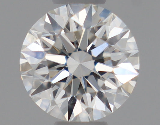 Natural Mined ROUND Diamond - 0.4 Carats, G Color, SI1 Clarity - Timeless Beauty and Exceptional Brilliance - GIA Certified