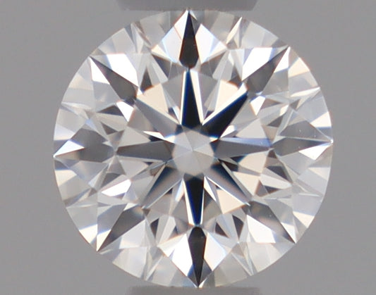 Natural Mined ROUND Diamond - 0.29 Carats, F Color, VVS2 Clarity - Timeless Beauty and Exceptional Brilliance - GIA Certified
