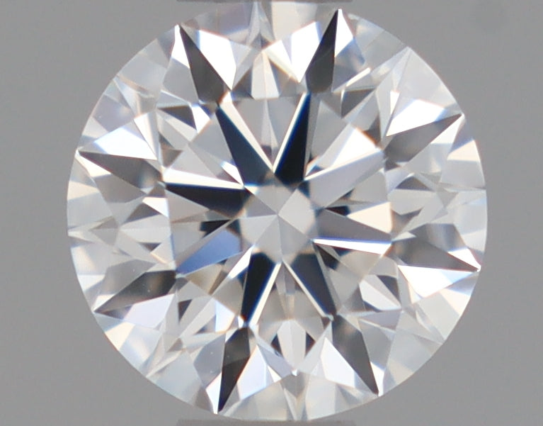 Natural Mined ROUND Diamond - 0.45 Carats, D Color, VVS2 Clarity - Timeless Beauty and Exceptional Brilliance - GIA Certified