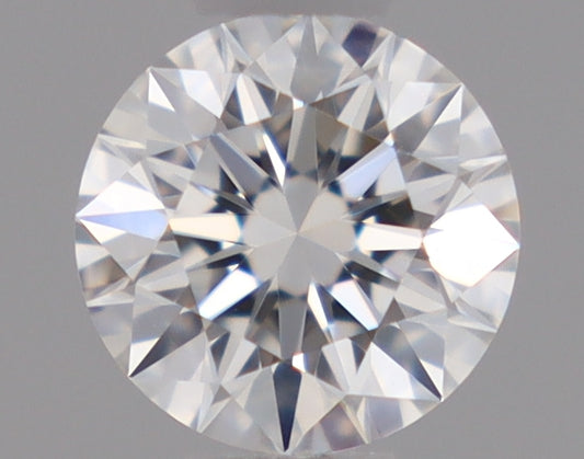 Natural Mined ROUND Diamond - 0.31 Carats, E Color, IF Clarity - Timeless Beauty and Exceptional Brilliance - GIA Certified