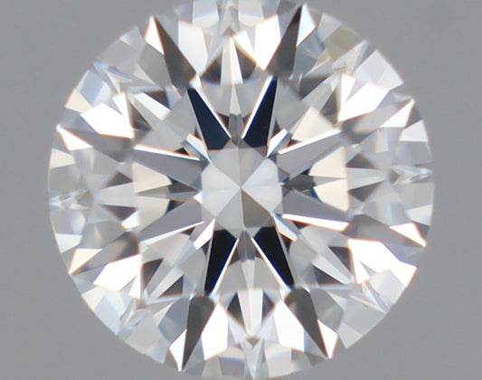 Natural Mined ROUND Diamond - 0.59 Carats, H Color, VVS2 Clarity - Timeless Beauty and Exceptional Brilliance - GIA Certified