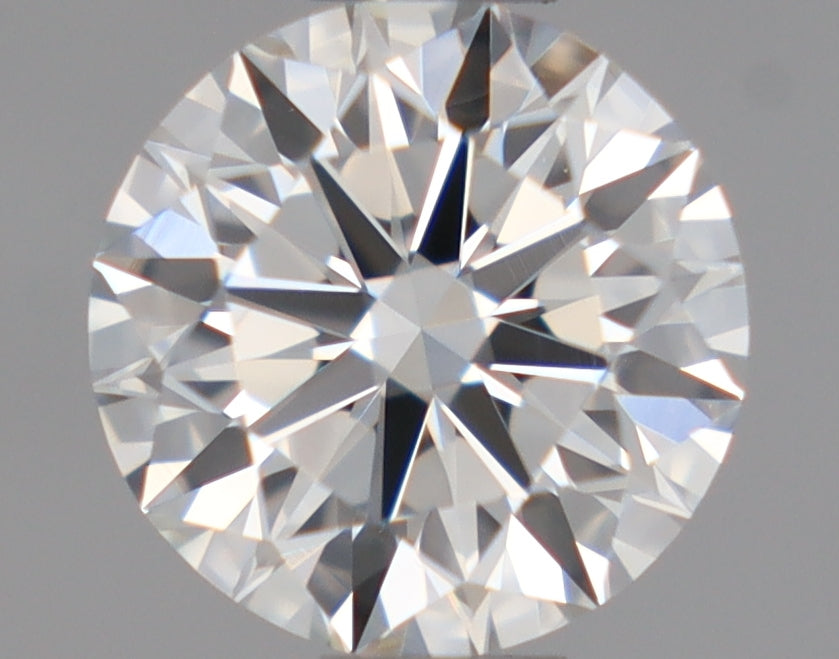 Natural Mined ROUND Diamond - 0.6 Carats, H Color, VS1 Clarity - Timeless Beauty and Exceptional Brilliance - GIA Certified