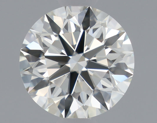 Natural Mined ROUND Diamond - 0.76 Carats, J Color, VVS1 Clarity - Timeless Beauty and Exceptional Brilliance - IGI Certified